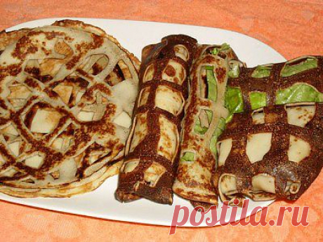 Блинчики ажурные