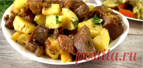Как шашлыки, только без костра! КАРТОФЕЛЬ с мясом (Казан-кебаб). Ещё ни разу не оставалось у нас на второй день. | Готовим с Калниной Натальей | Дзен