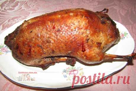 Утка в рукаве в медово-соевом маринаде — Кулинарная книга - рецепты с фото