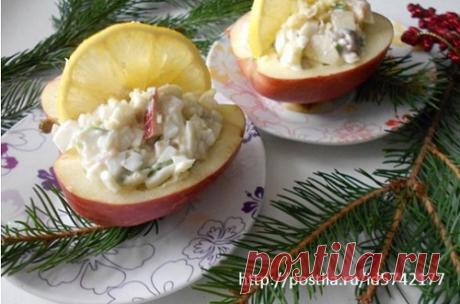 ФЬЮЖН-САЛАТ С СЕЛЬДЬЮ.