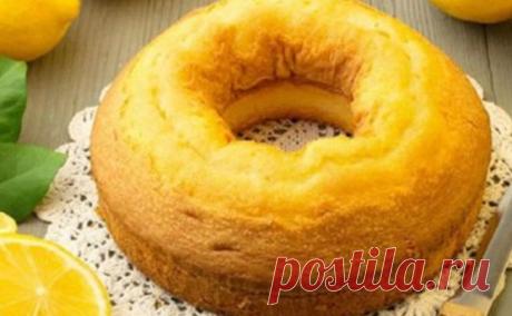 Лимонный пирог. Очень вкусный и легкий в приготовлении - СУПЕР ШЕФ