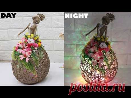 3 Beautiful Jute craft doll | How to decorate doll from jute rope | #2