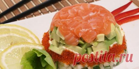 Салат с лососем и сливочным сыром : Салаты : Кулинария : Subscribe.Ru