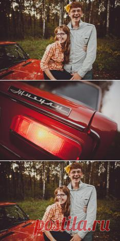 Back in USSR: love-story Павла, Анастасии и их машины - WeddyWood