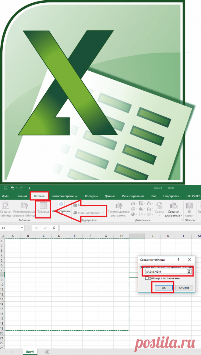 Эксель (Excel) для чайников: работа с таблицами, графиками, сортировкой данных и математическими расчетами