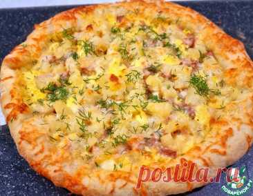Пицца с курицей и ананасами – кулинарный рецепт