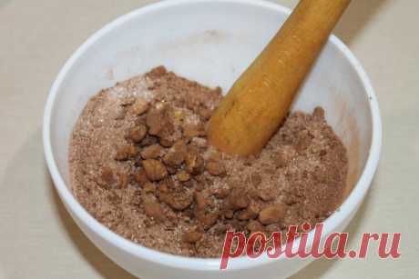 Быстрые домашние конфеты с какао и орехами