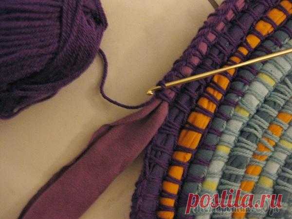 Коврик из футболок своими руками: пошаговая инструкция изготовления с фото