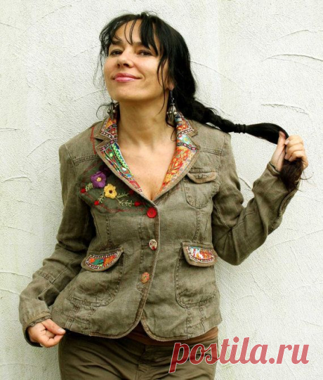Весёлое лоскутное Boho от Marta Lelek из Польши.
