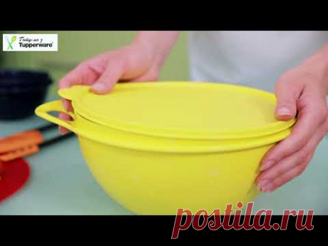 Виды крышек контейнеров Tupperware