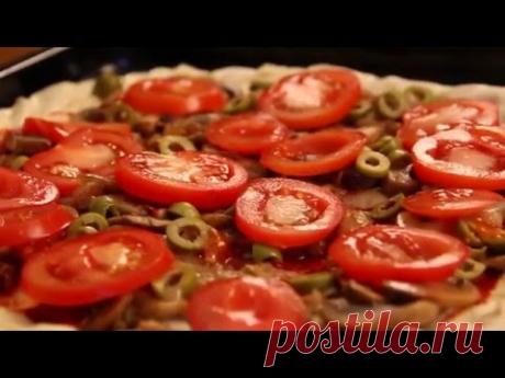 Пицца с грибами