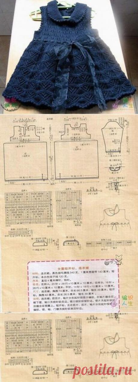 Нарядное платье для девочки | Все о рукоделии: схемы, мастер классы, идеи на сайте labhousehold.com