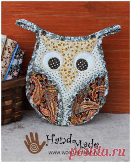 Прихватка «Сова» своими руками. Мастер-класс.