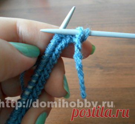 Вязание спицами скрученной бахромы. Подробный урок.