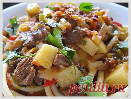 Лагман - пошаговый рецепт с фото