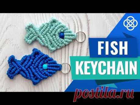 Рыба в технике макраме | DIY | Урок макраме