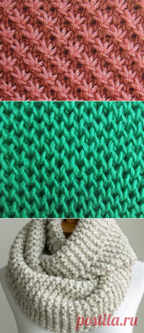 Узоры для снуда спицами: схемы и описание