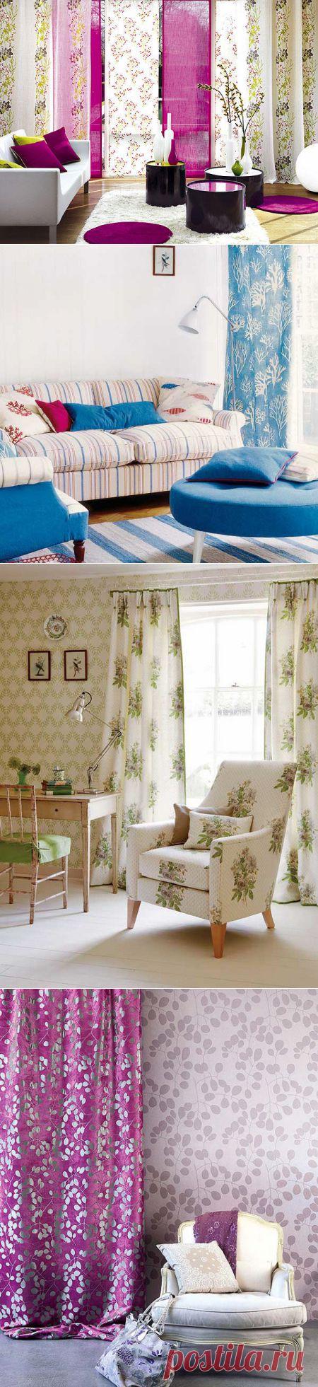 (+1) тема - Как сочетать шторы с другими предметами интерьера | Школа Ремонта