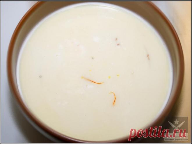 Миндально-куриный суп