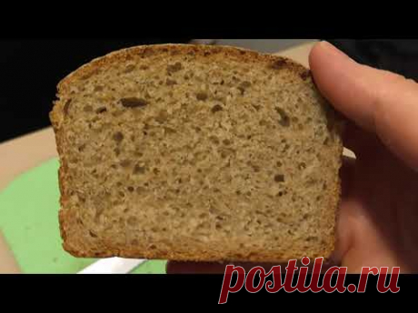 Пшенично-ржаной хлеб на дрожжах.