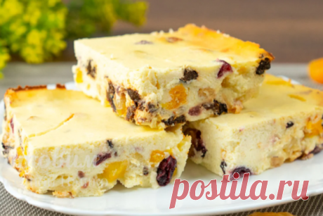 Творожная запеканка, которая получается всегда - Идеальная хозяйка