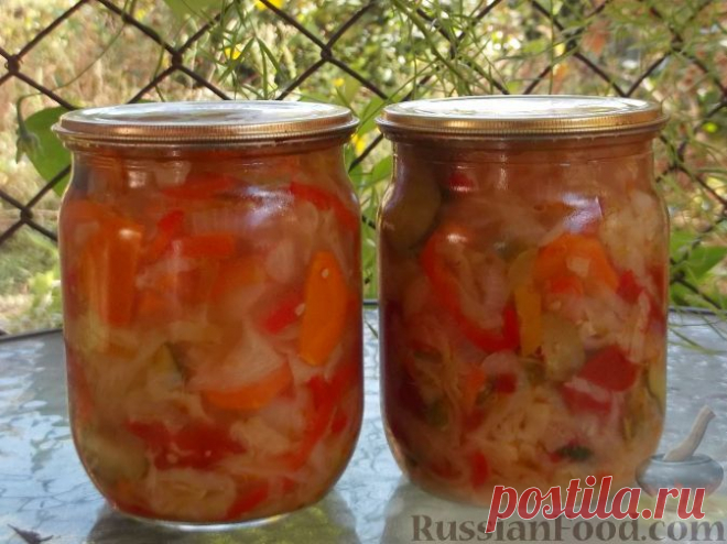 Салат с огурцами на RussianFood.com