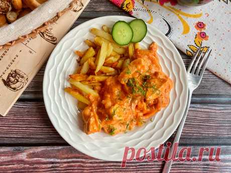 Бефстроганов из курицы — быстрый рецепт необычайной вкуснятины