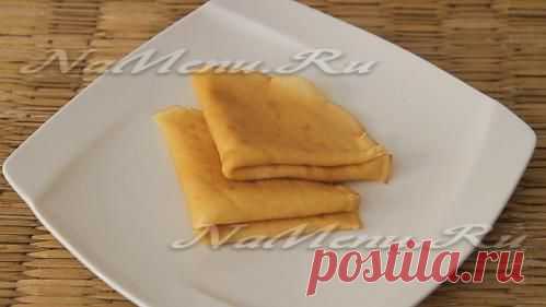 Блинчики на пиве