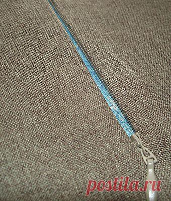 Великолепный мастер-класс по притачиванию потайной молнии.