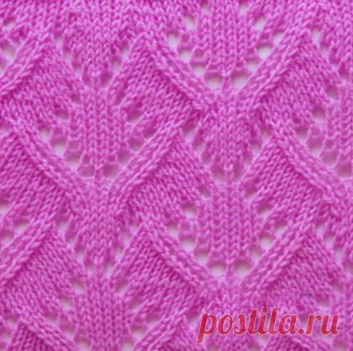 Схемы к узорам спицами 4 - Подружки - медиаплатформа МирТесен