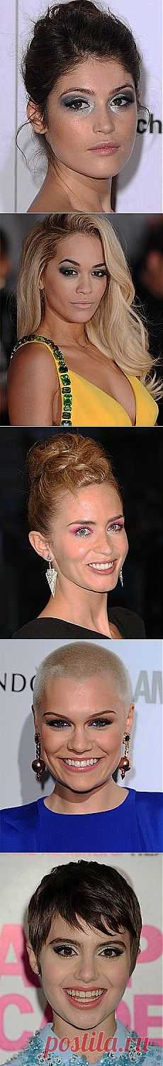 Звездный тренд: цветные smoky eyes | Женский журнал Cosmopolitan