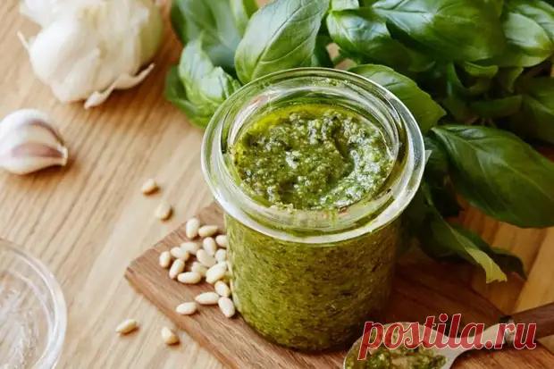5 способов приготовить домашний соус песто не хуже ресторанного - С нами не соскучишься! - Медиаплатформа МирТесен