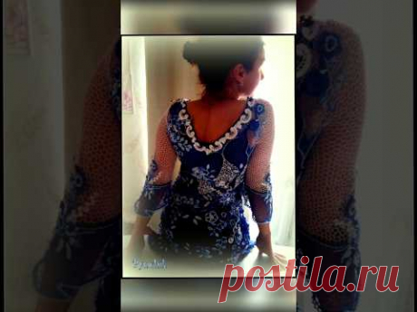 #bynchik #fashion #irishcrochet #dress #crochetlace #handmade #irishlace #crochet
