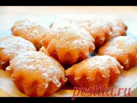 Рецепт творожных кексов.Очень мягкие и нежные!!!