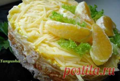 ВКУСНЫЙ САЛАТИК...ОЧЕНЬ ВКУСНЫЙ !...)))