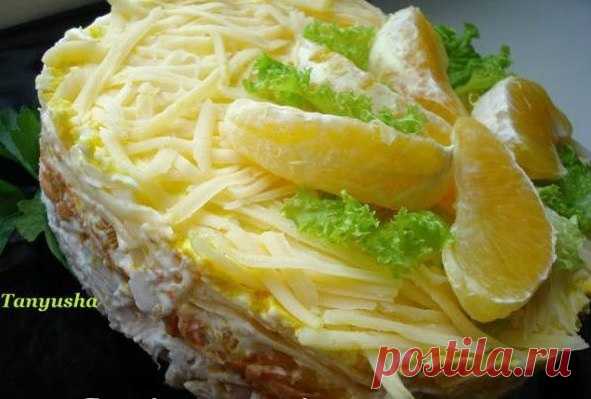 ВКУСНЫЙ САЛАТИК...ОЧЕНЬ ВКУСНЫЙ !...)))