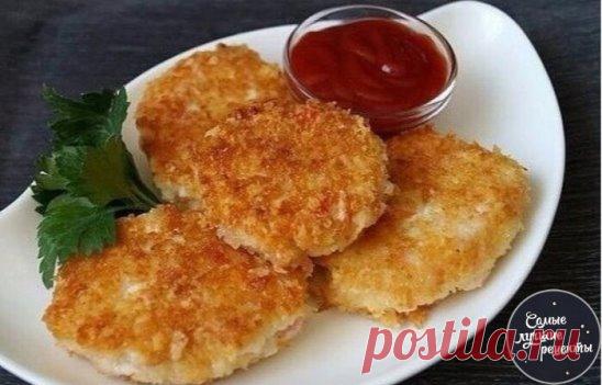 Котлеты из крабовых палочек с сыром
Ингредиенты:
Крабовые палочки 200 гр.
Сыр 