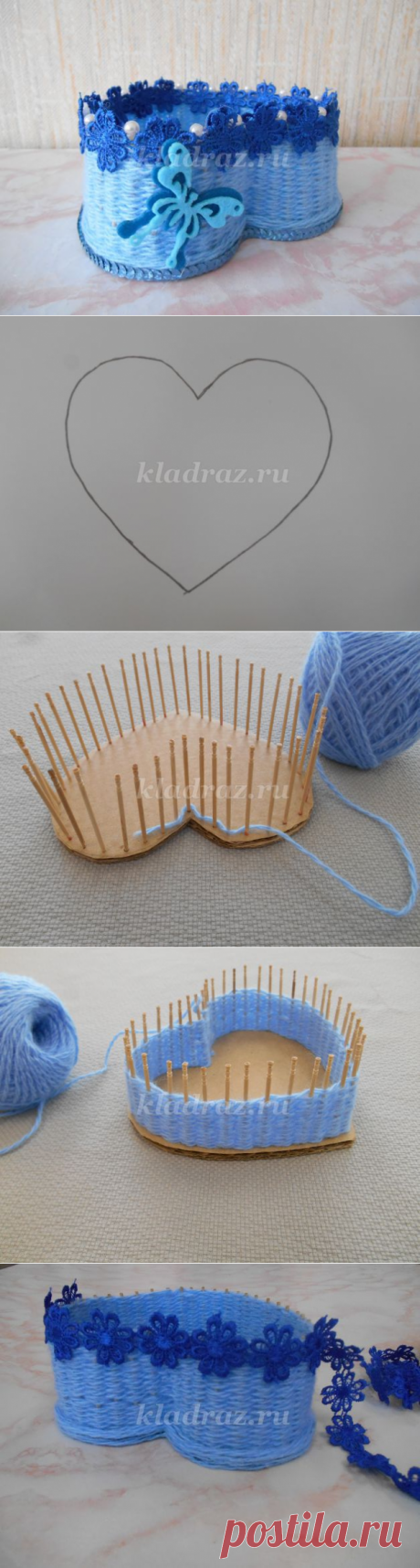 Плетем шкатулку своими руками &amp;mdash; Сделай сам, идеи для творчества - DIY Ideas