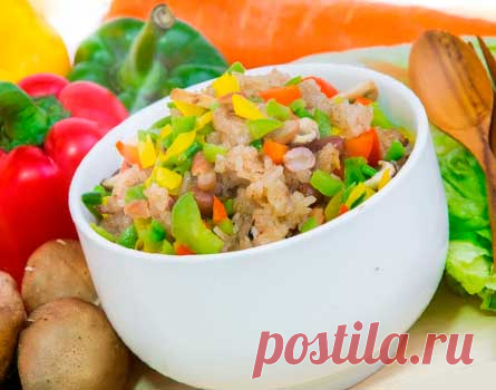 Ризотто с овощами | Рецепты. Просто, быстро, вкусно