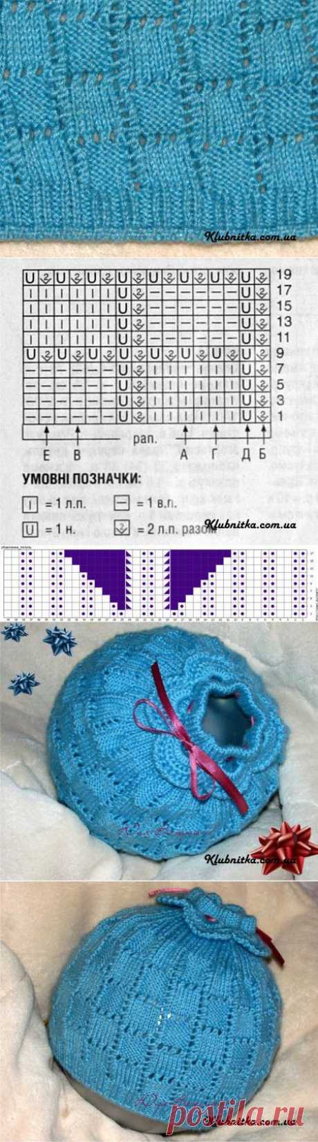Осенняя шапочка для 2,5-3-х летнего &quot;хвостика&quot;:) » Клуб-Нитка - вязание спицами и не только