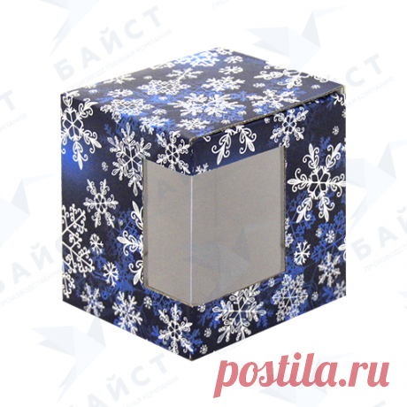 Купить Коробка с окном 115х085х105 мм - Байст - производственная компания