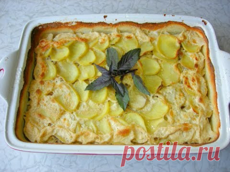 Нежная запеканка - горячее блюдо на праздничный стол