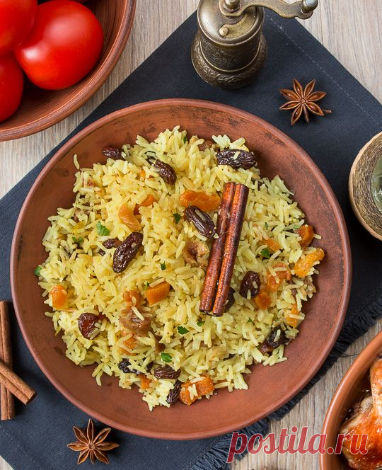 Рецепт пряного риса с сухофруктами с фото пошагово на Вкусном Блоге
