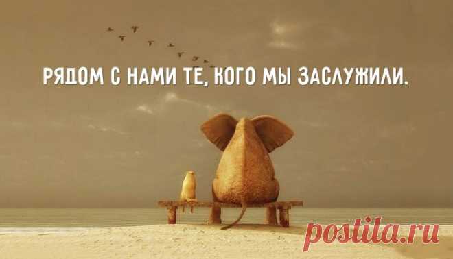 Ни один человек, не приходит в жизнь другого случайно. Спасибо всем! Одним за сказку, другим за встряску.