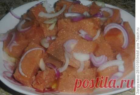 Икра из манки и скумбрии