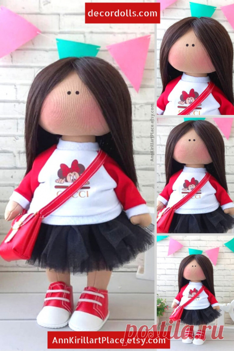 Doll for Nursery Collection Textile Soft Gift Doll Home | Etsy