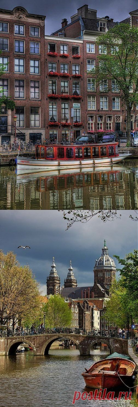 Амстердам - прекрасный город с уникальной историей и свободными нравами