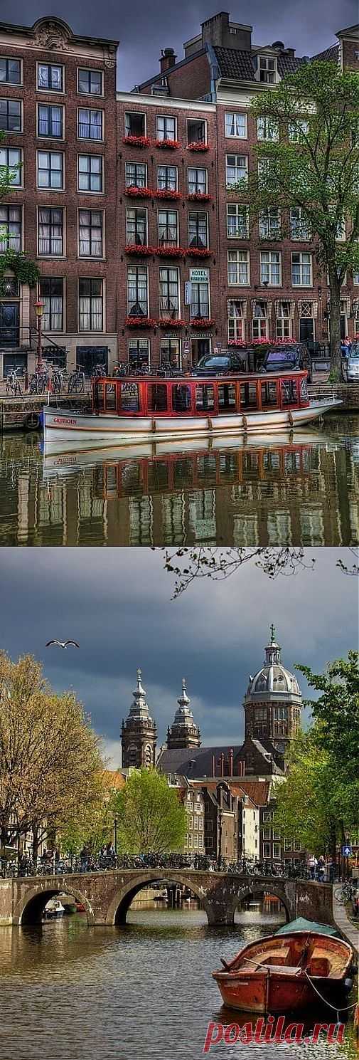 Амстердам - прекрасный город с уникальной историей и свободными нравами