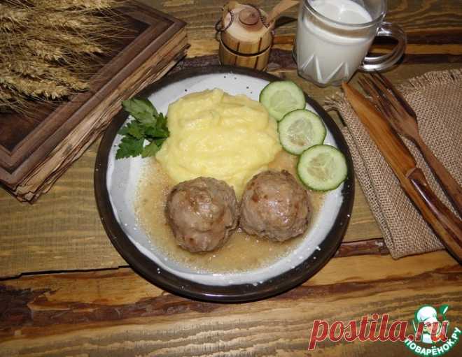 Котлеты с подливой – кулинарный рецепт