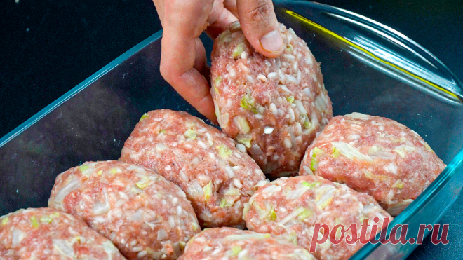 Вкуснятина из фарша. Мои любимые котлетки без жарки с капустой | ЧТО ГОТОВИТЬ | Яндекс Дзен